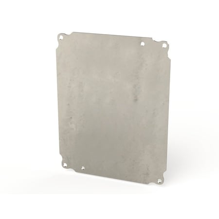 Saginaw Control & Engineering Subpanel, 9 in H, 0.08 in D, 7 in W SCE-10P8GALV